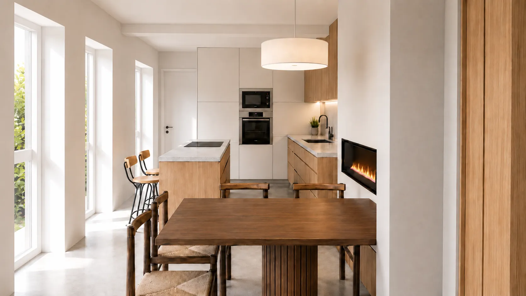 Bringing Light to an Irish Kitchen