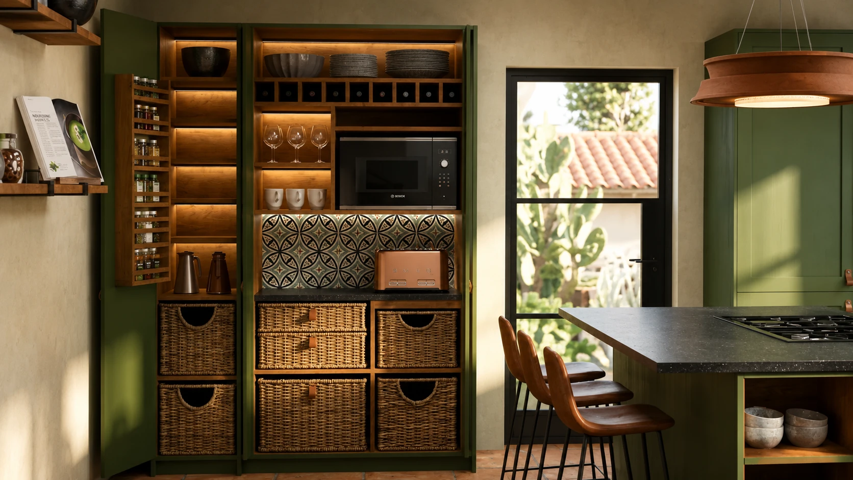 Mediterranean Kitchen, 1